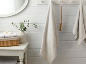 Pure Basic Bath Towel 100x150 Cm Beige