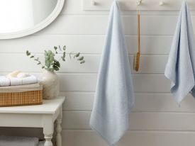 Pure Basic Bath Towel 70x140 Cm Blue