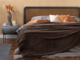 Softy Wellsoft For One Person Blanket 150X200 Cm Chocolate