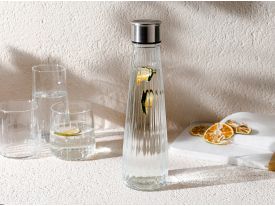 Rich Glass Water Bottle 500 ML Transparent