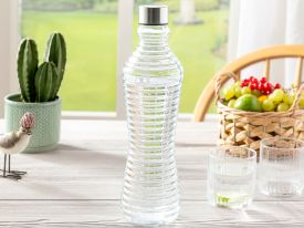 Rena Glass Bottle 10.9x10.9x9.2 Cm Transparent
