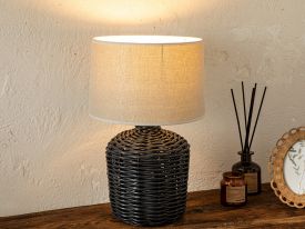 Natural Table Lamp 28X46 Cm Gray