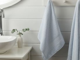 Pure Basic Face Towel 50x90 Cm Blue