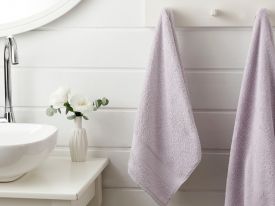 Pure Basic Face Towel 50x90 Cm Lilac