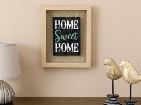 My Sweet Home Mdf Picture Frame 20x25 Cm Coffee