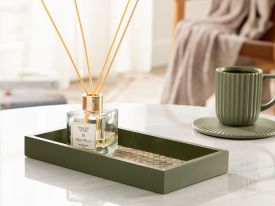 Alexa Decorative Tray Green