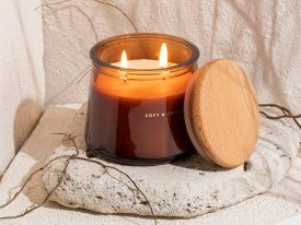 Soft&Sweet Scented Candle 270 g Brown