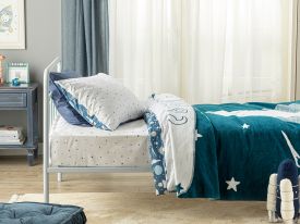 Rocket Cotton Kids Blanket 150x200 Cm Blue