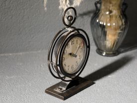 Ruth Metal Table Clock