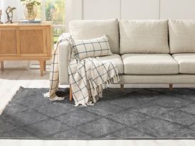 Vera Chiffon Carpet 120x180 Cm Anthracite