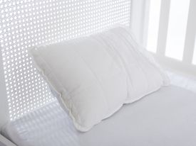 Comfy Cotton Baby Pillow 35x45 Cm White