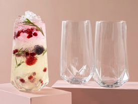 Roma Glass 3 Set Juice Glass 460 ml Transparent