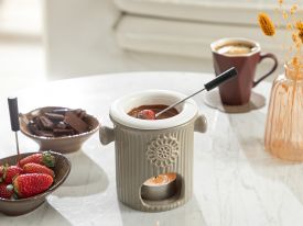 Enjoy Soft B Fondue Set 250 ML Beige