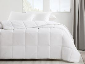 Natural Aloevera Quilt Single Size 155x215 Cm White
