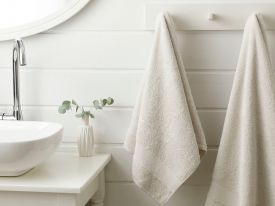 Pure Basic Face Towel 50x90 Cm Beige