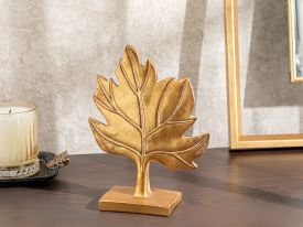 Elegant Leaf Decorative Object Gold