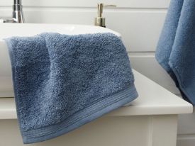 Pure Basic Hand Towel 30x30 Cm Navy Blue