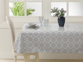 Alissa PVC Tablecloth 140x140 Cm White