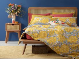 Buttercup Cottony For One Person Duvet Cover Set Pack 160X220 Cm Yellow