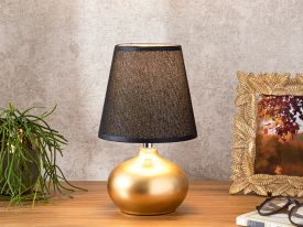 Goldy Table Lamp 15x27 Cm Black-Gold