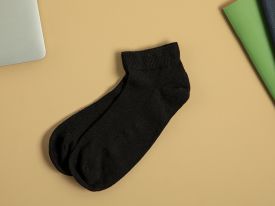 Pamuk Men'S Ankle Socks 40-44 Black