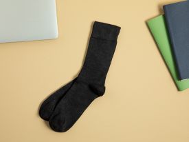 Basic Cotton Socks Men'S 40-44 Black