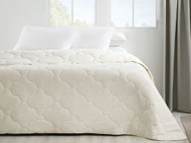 Comfy Cotton Quilt Single Size 155x215 Cm White