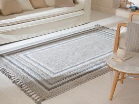 Samara Woven Curl Carpet 80x150 cm Dark Gray