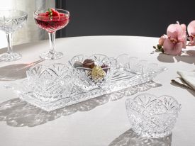 Cosmic Glass 4 Pieces Presentation Set 43 cm Transparent