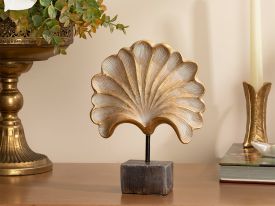 Glossy Decorative Object 16.2x5.3x20.5 Cm Gold