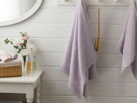 Pure Basic Bath Towel 70x140 Cm Lilac