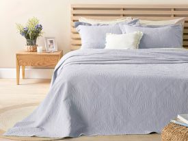 Double Person Bed Quilt Set 240x260 Cm Lilac