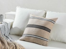 Vernon Weaved Cushion Cover Beige
