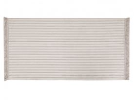 Corded Carpet 80x150 Cm Gray