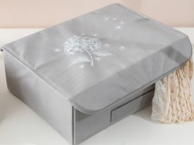 Hortensia polypropylene Storage Box 30x23x11 Cm Light Gray