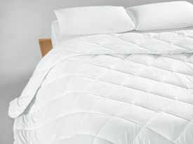 Siesta Microfiber King Size Comforter 235x215 cm White