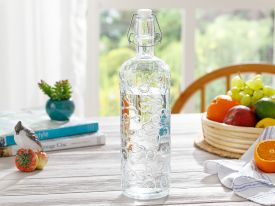 Marvin Glass Bottle 10.9x10.9x9.2 Cm Transparent