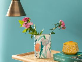 Bright Florals Vase 12.5x7x17.3 Cm Multicolor