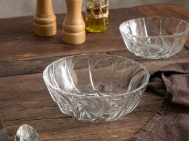 Mica Glass Bowl 16.7 Cm Transparent