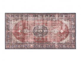 Montglam Noble Chenille Woven Carpet Claret Red