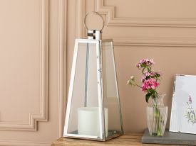 Luxury Lantern 20x20x46 Cm Silver