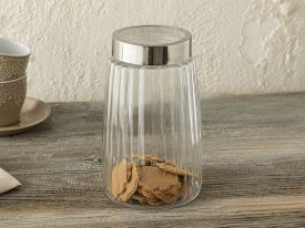 Quinn Glass Jar 1600 ml Transparent
