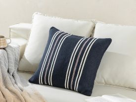 Weaved Cushion Cover carolle Dark Blue