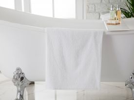 White Collection Bath Towel 90x150 Cm White