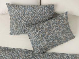Wave Stripe Cottony 2 Set Pillowcase 50x70 Cm Blue