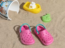 Dolphin Slipper 30-31 Pink