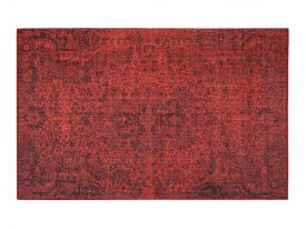 Montglam Carolina Chenille Woven 116x180Cm Red