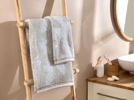 Bunny Cotton Baby Bath Towel Set 70x130 Cm Gray