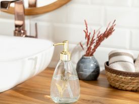 Elegance Liquid Soap Dispense 9X19 Cm Gold