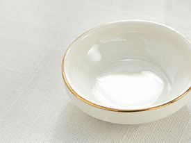 Torino Porcelain Sauce Bowl 6 cm Gold